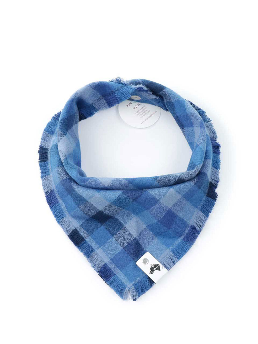 Sapphire Fringe Dog Bandana / DOGDOG GOOSE