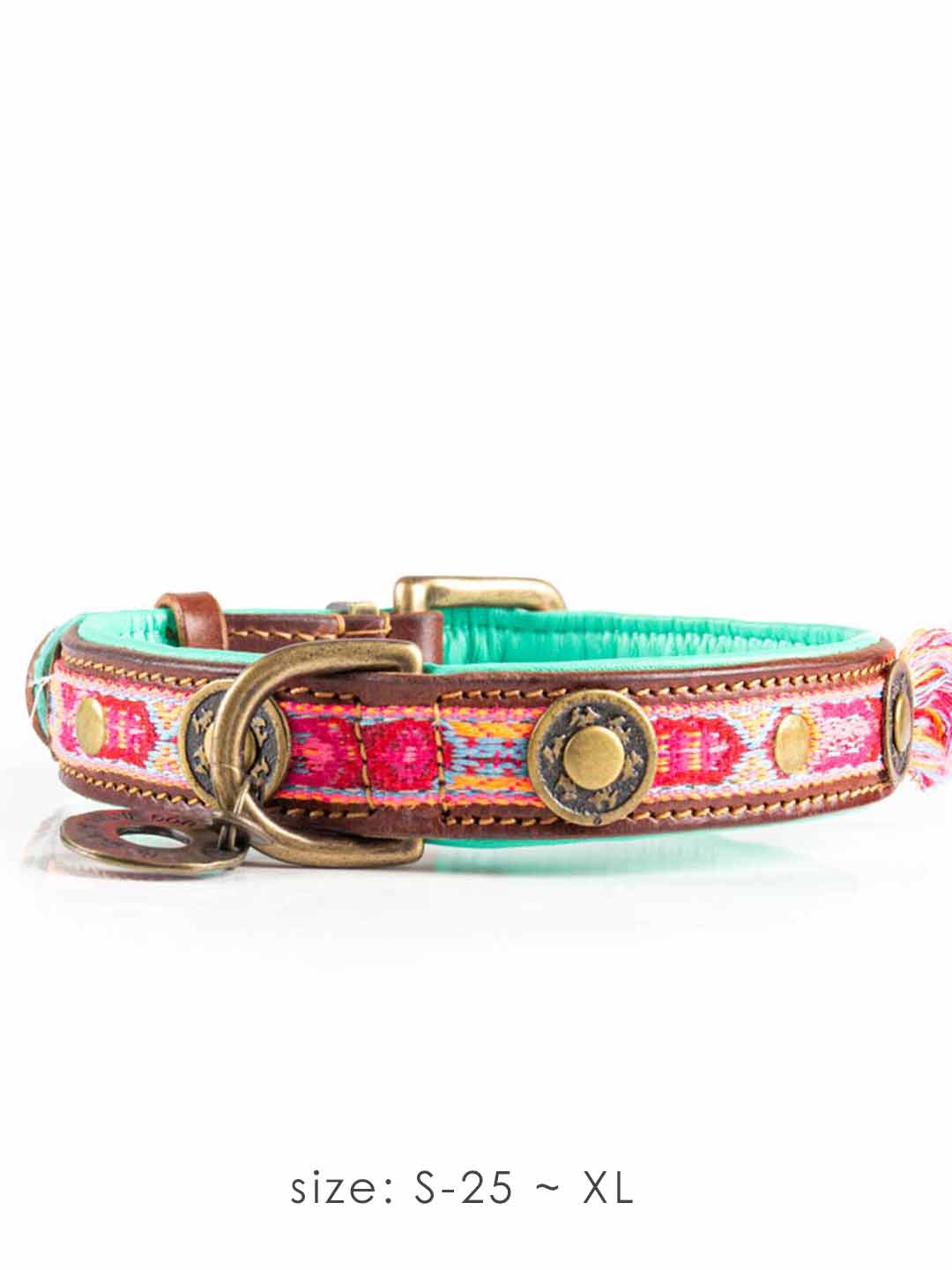 BOHO ROSA DOG COLLARS / DOG WITH A MISSION