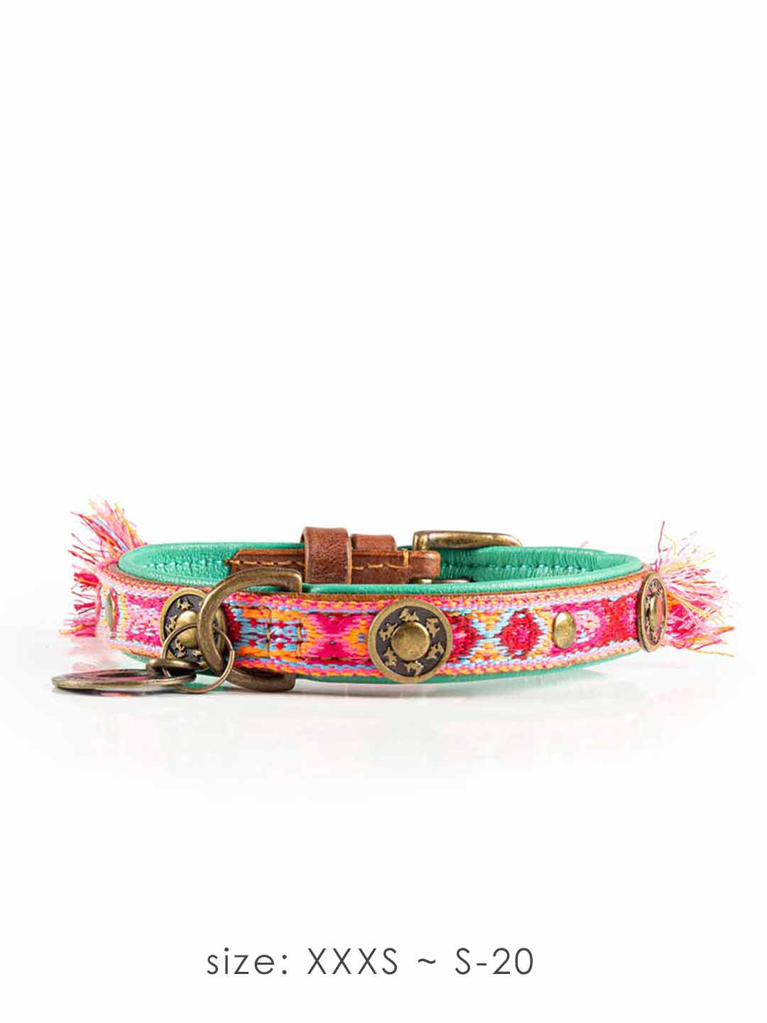 BOHO ROSA DOG COLLARS / DOG WITH A MISSION