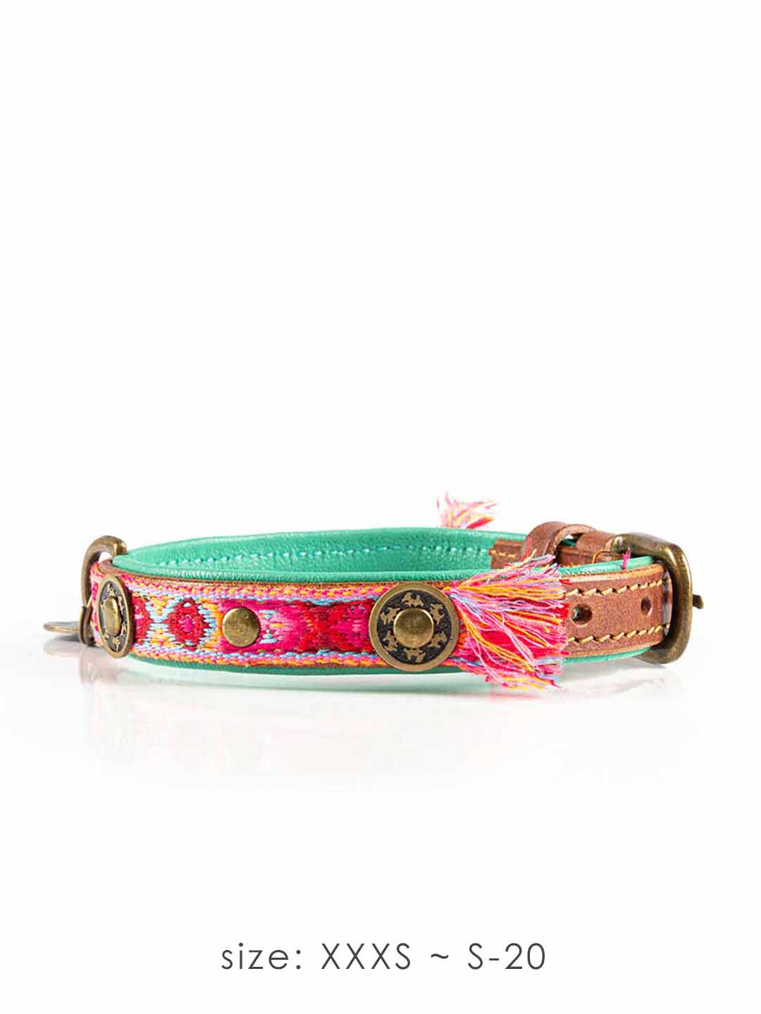 BOHO ROSA DOG COLLARS / DOG WITH A MISSION