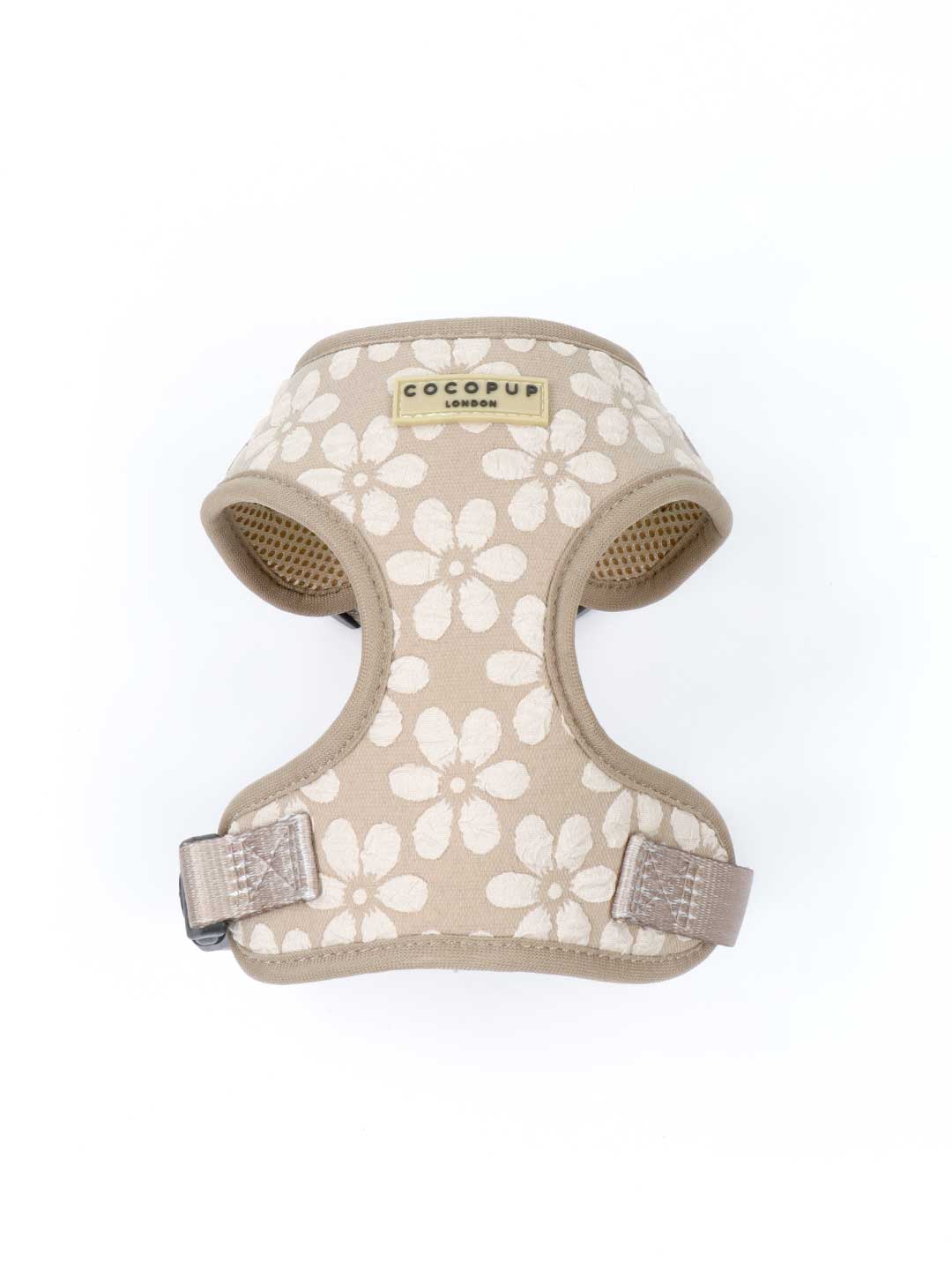 Mocha Flower Luxe Harness / COCOPUP