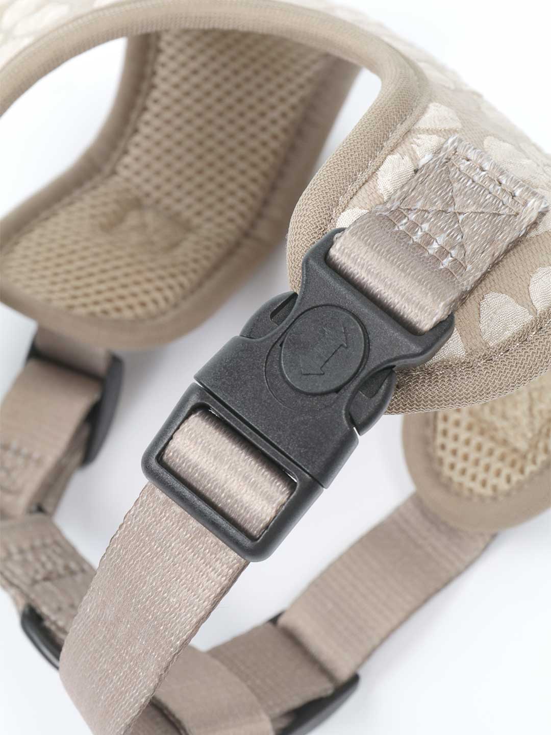 Mocha Flower Luxe Harness / COCOPUP
