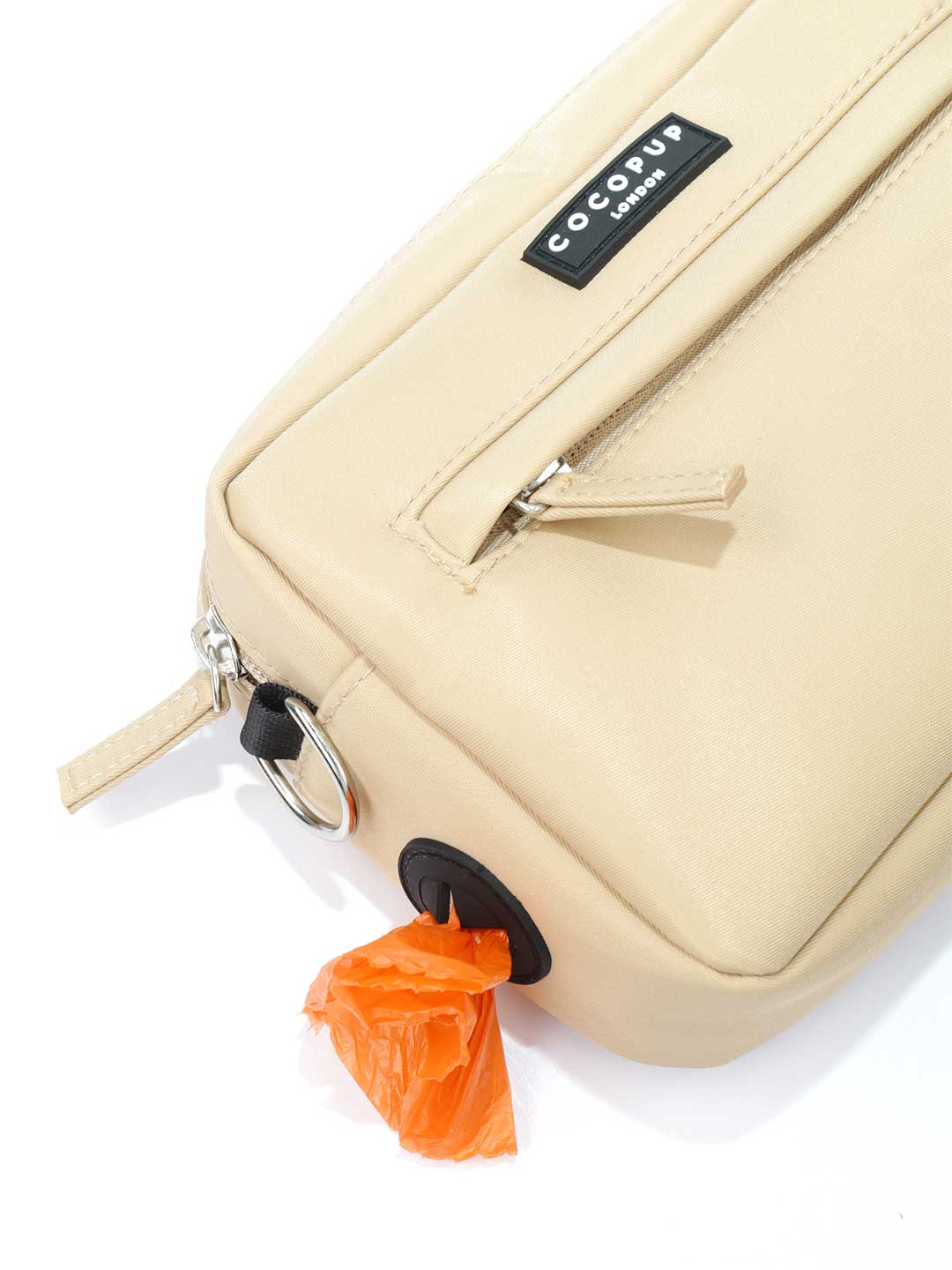 Dog walking bag, tan / COCOPUP