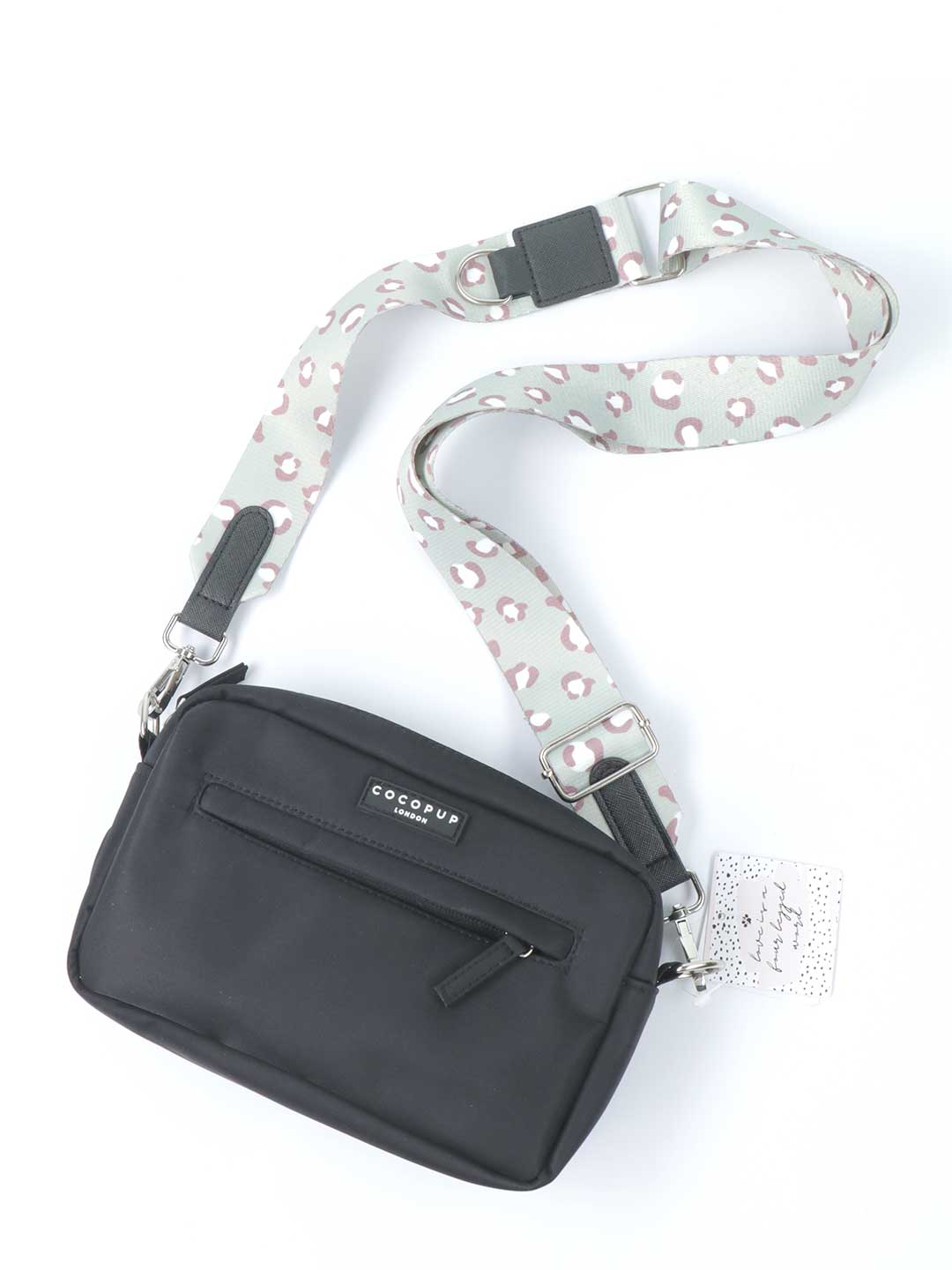 Sage Leopard Bag Strap / COCOPUP