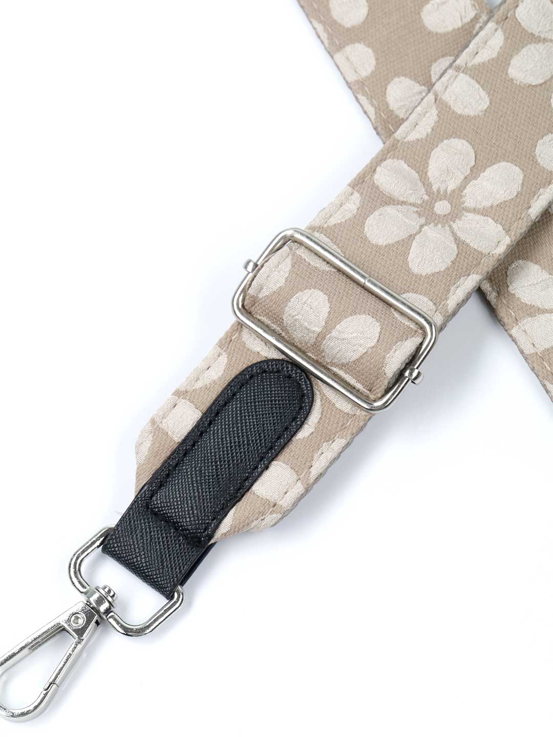 Mocha Flower Luxe Bag Strap / COCOPUP