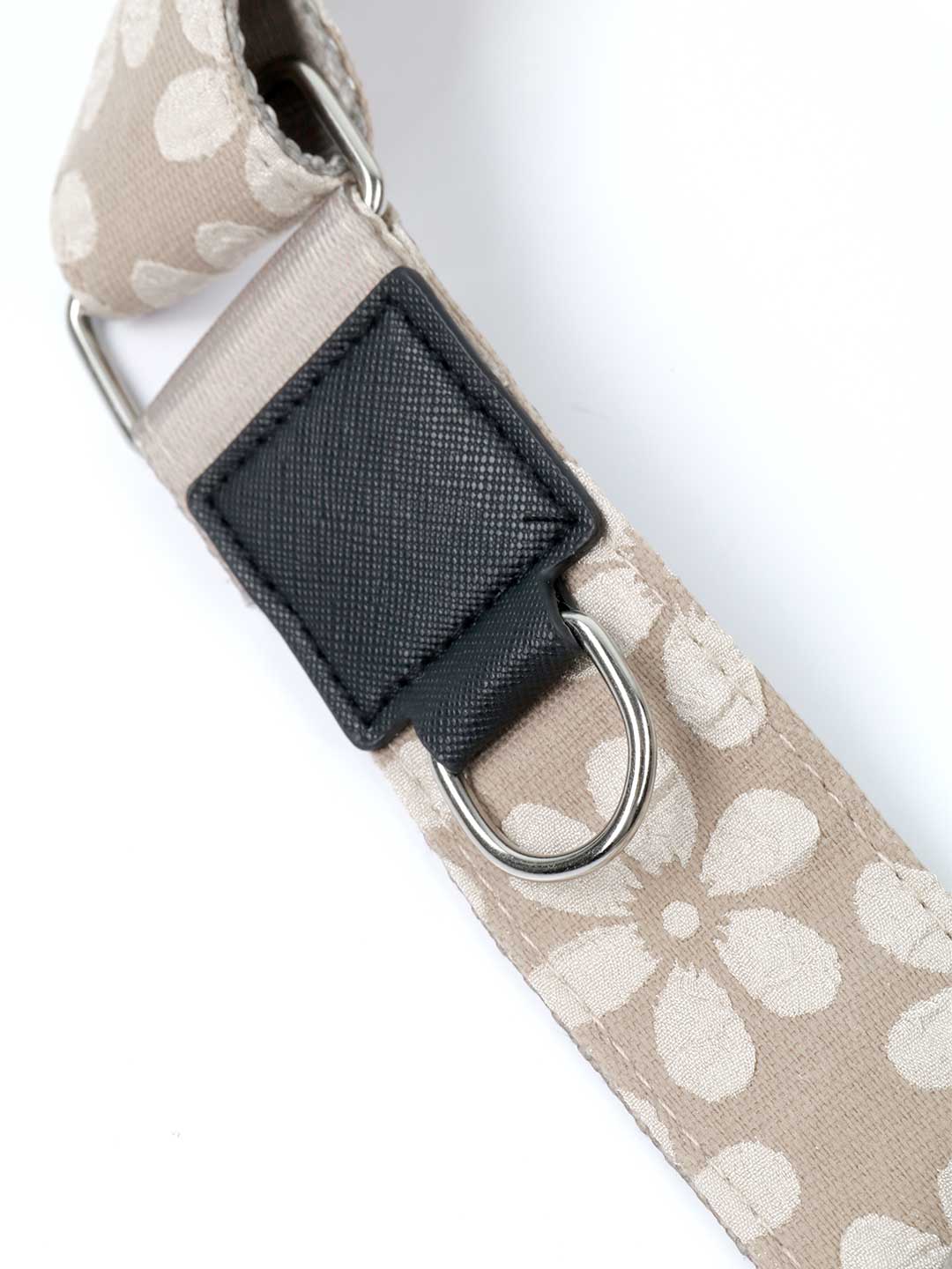 Mocha Flower Luxe Bag Strap / COCOPUP