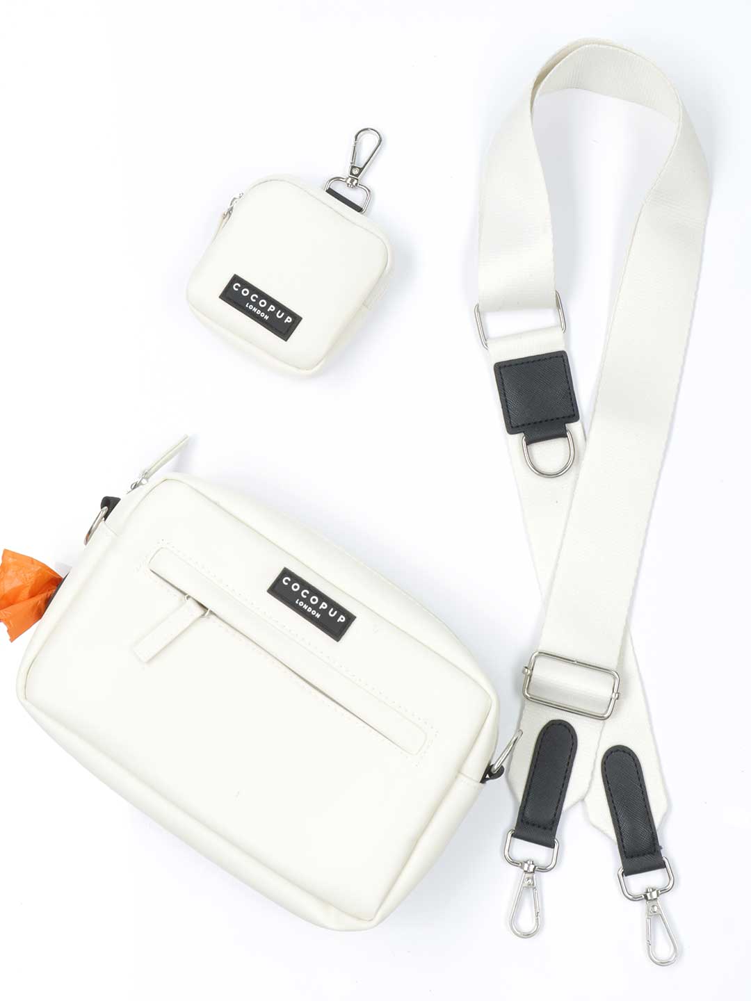 Oyster White Bag Strap / COCOPUP