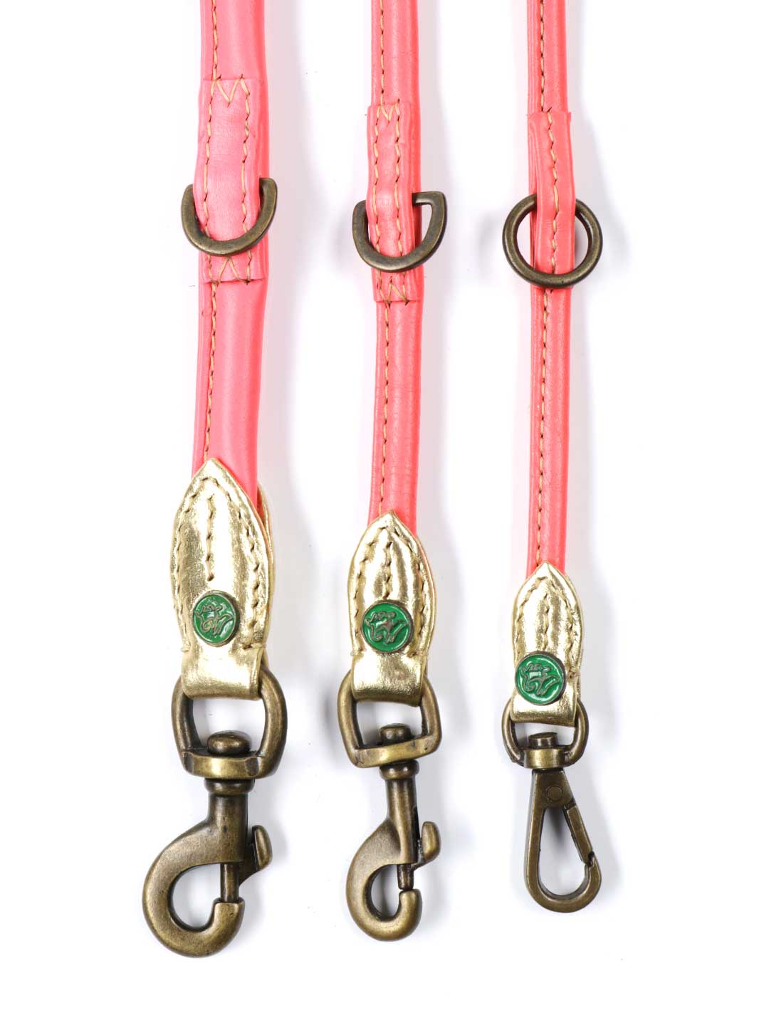 Extra Long Bobby Brown Dog Lead / DOG WITH A MISSION