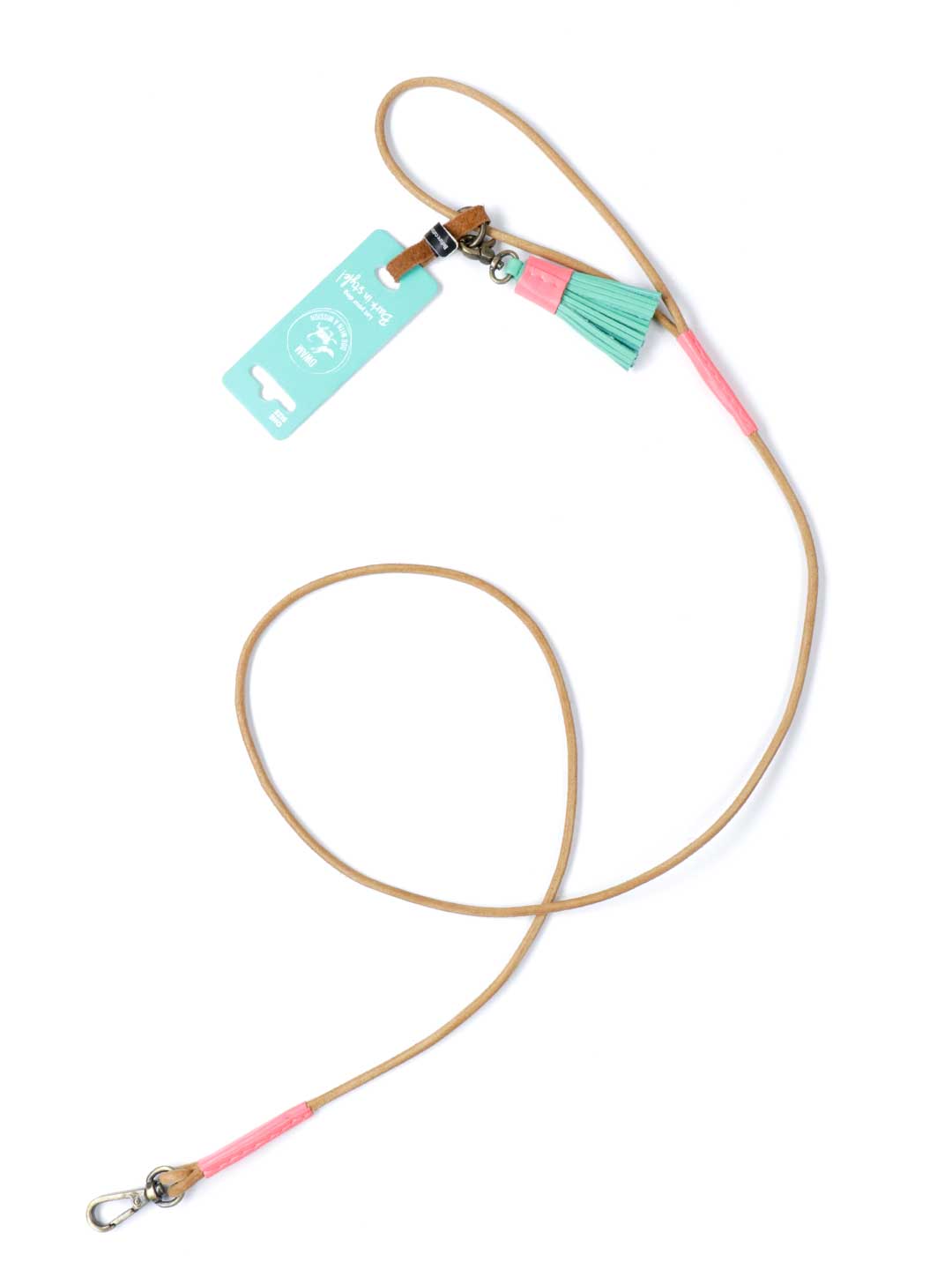 Dusi Leather Dog Lead / DOG WITH A MISSION