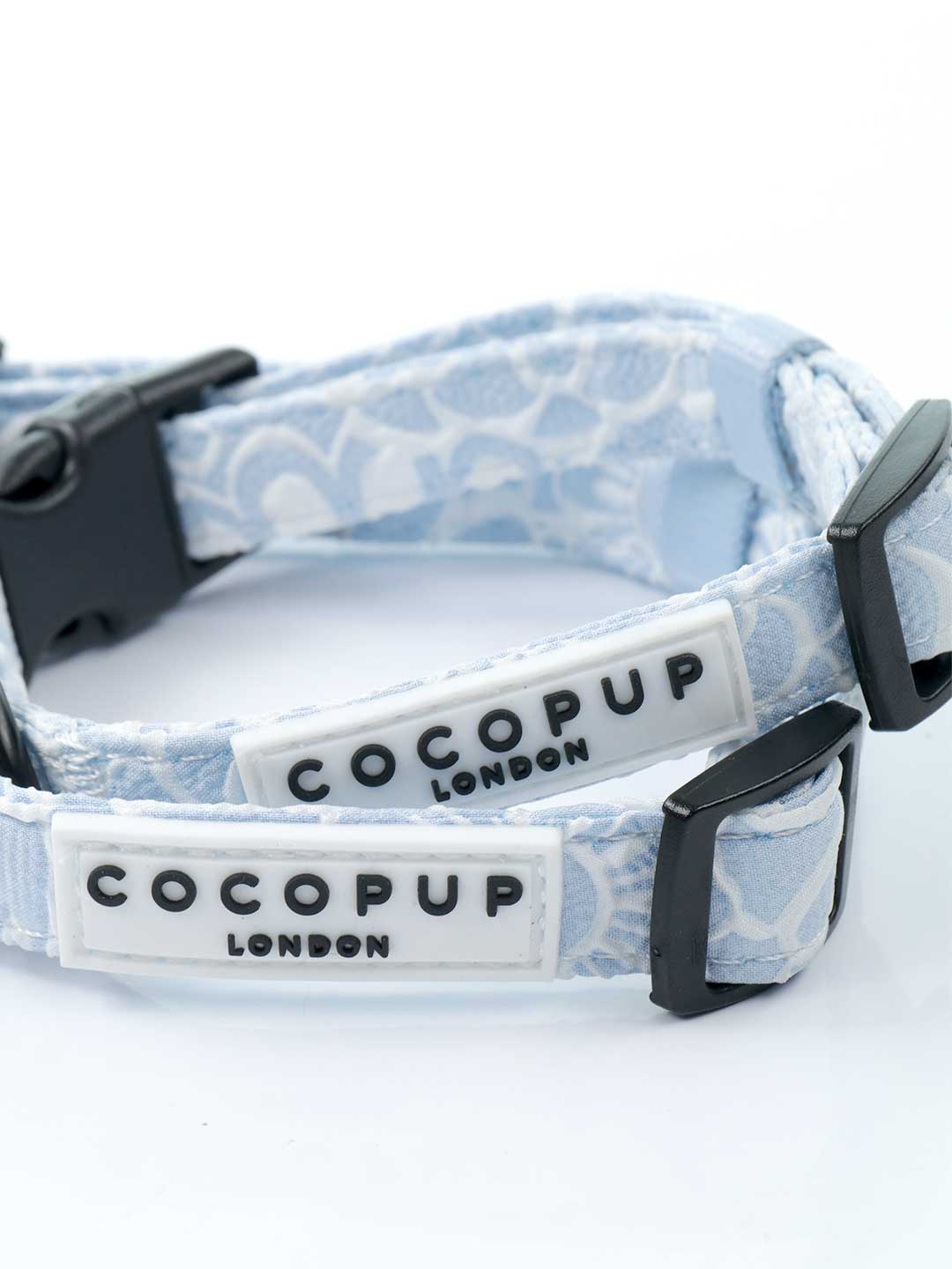 ベビーブルーフラワー・ドッグカラー / COCOPUP