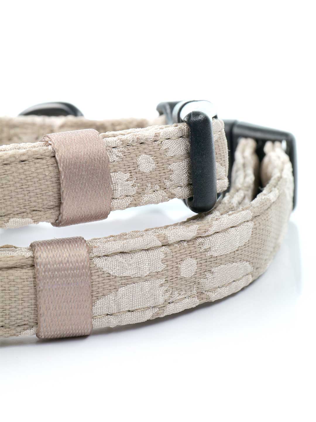 Mocha Flower Dog Collar / COCOPUP