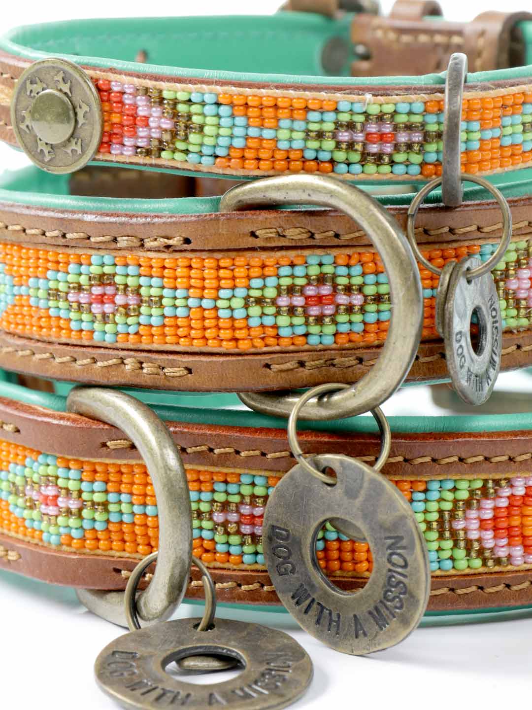 Tiger Lily Dog Collar / DOG WITH A MISSION