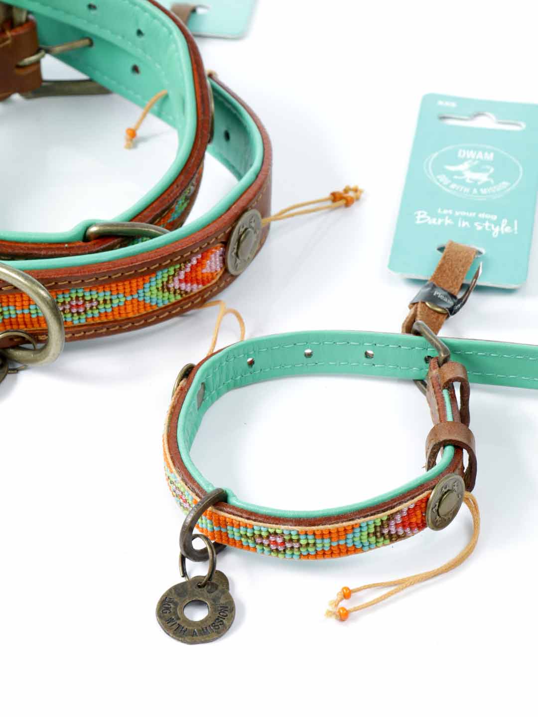 Tiger Lily Dog Collar / DOG WITH A MISSION