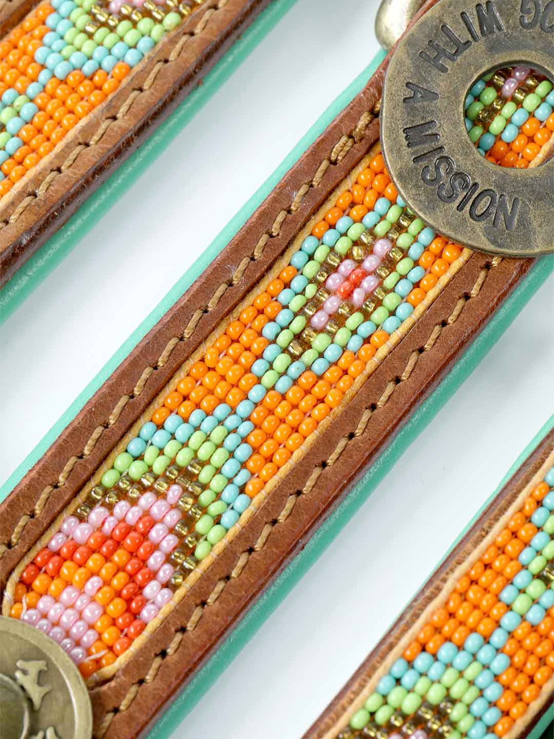 Tiger Lily Dog Collar / DOG WITH A MISSION