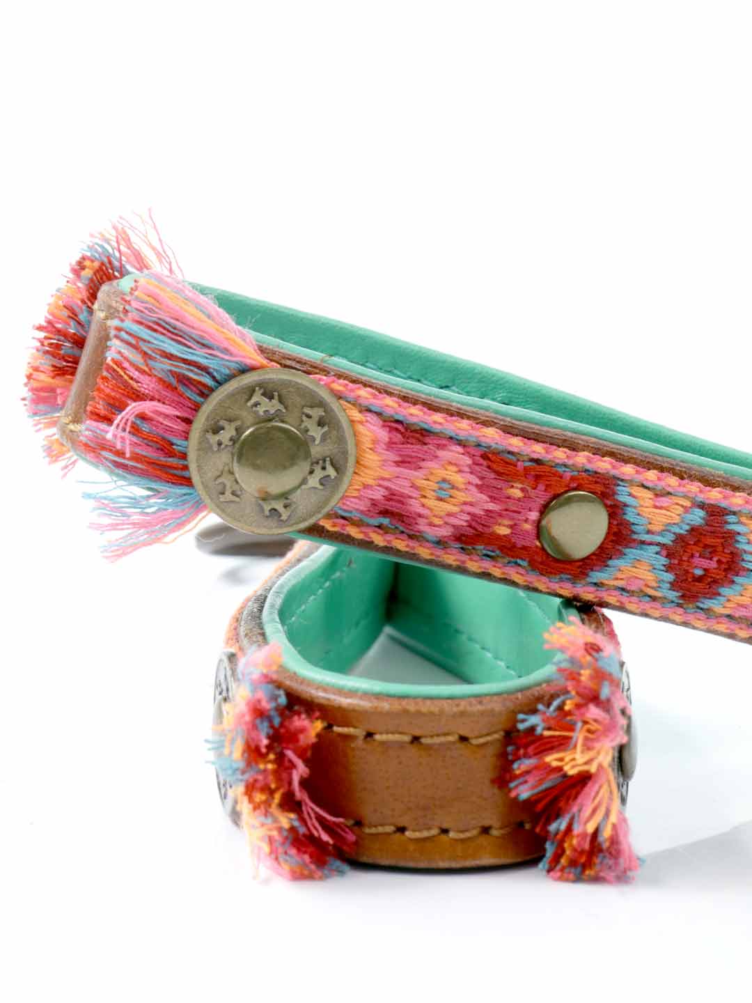 BOHO ROSA KEY RING / DOG WITH A MISSION