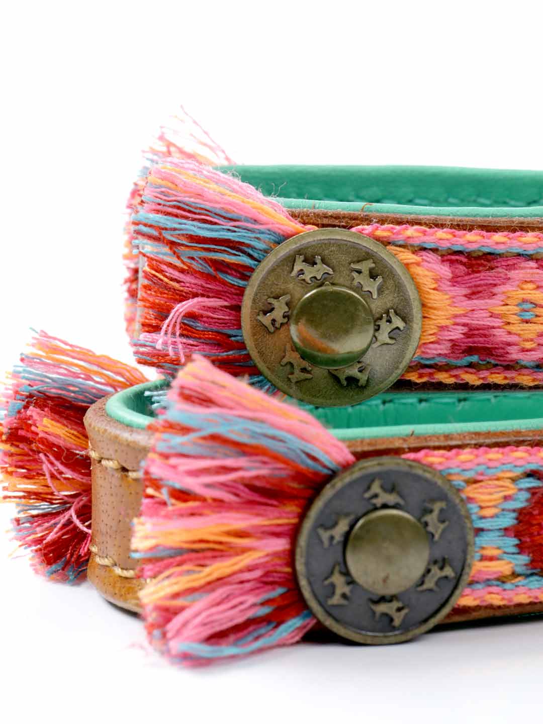 BOHO ROSA KEY RING / DOG WITH A MISSION
