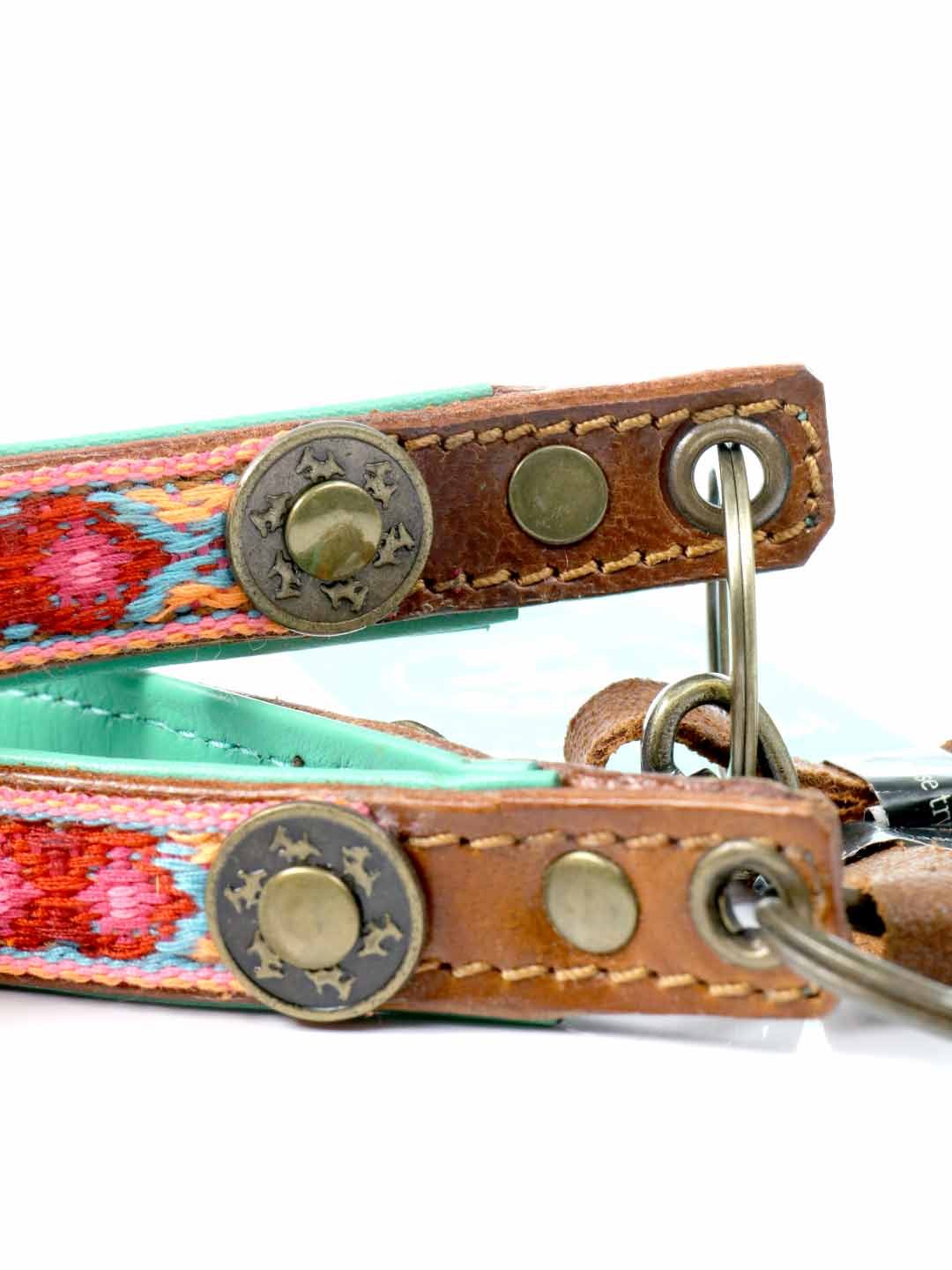 BOHO ROSA KEY RING / DOG WITH A MISSION