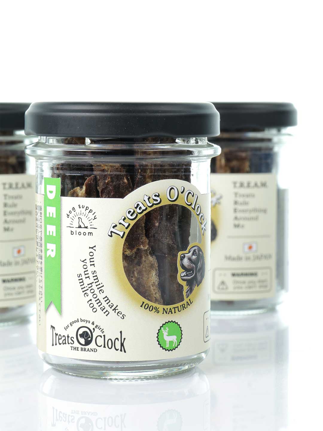 鹿肉スティック・ミニボトル / Treats O'Clock