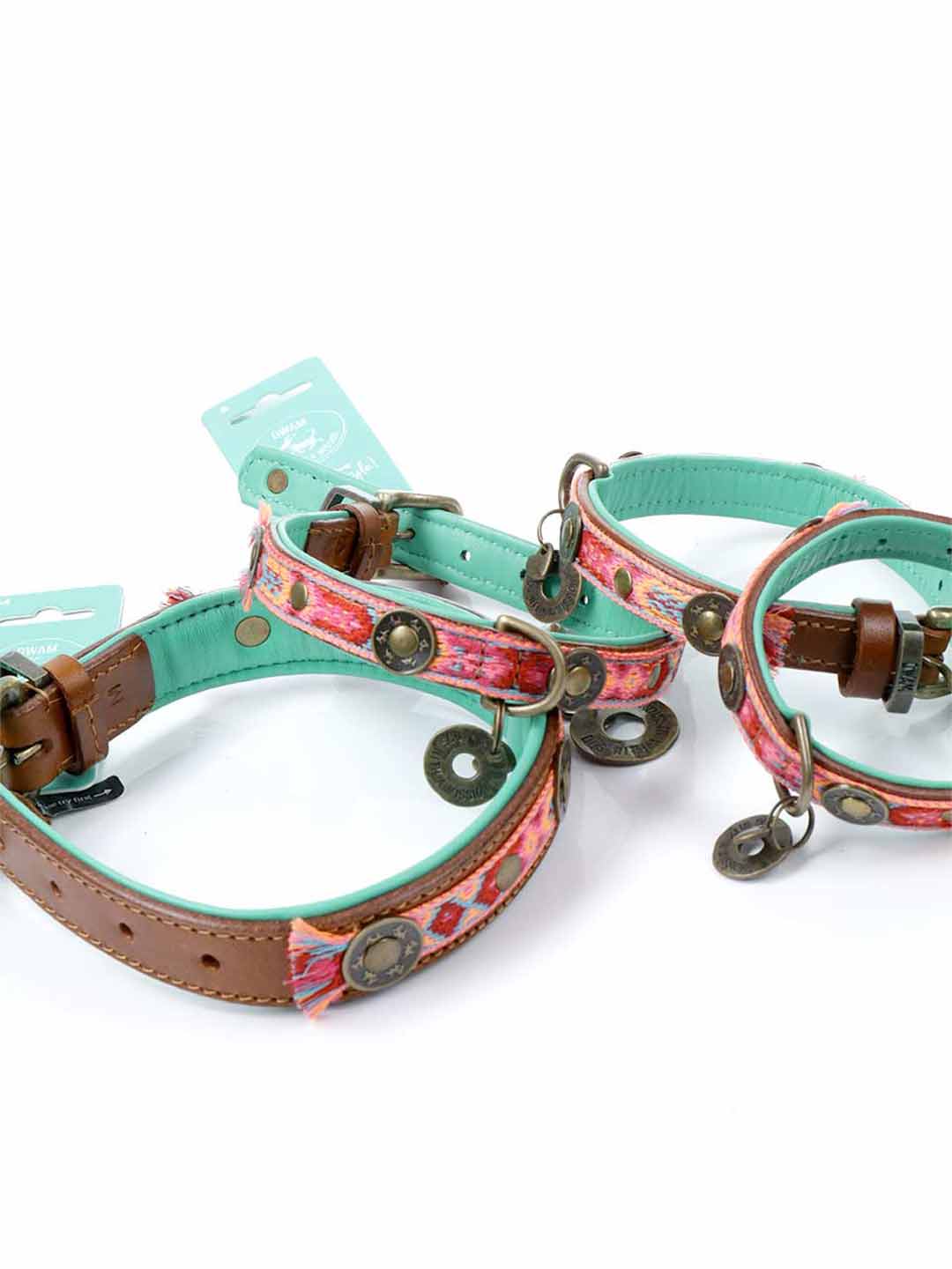 BOHO ROSA DOG COLLARS / DOG WITH A MISSION