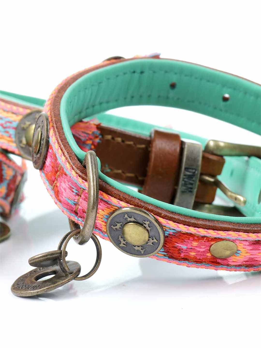 BOHO ROSA DOG COLLARS / DOG WITH A MISSION
