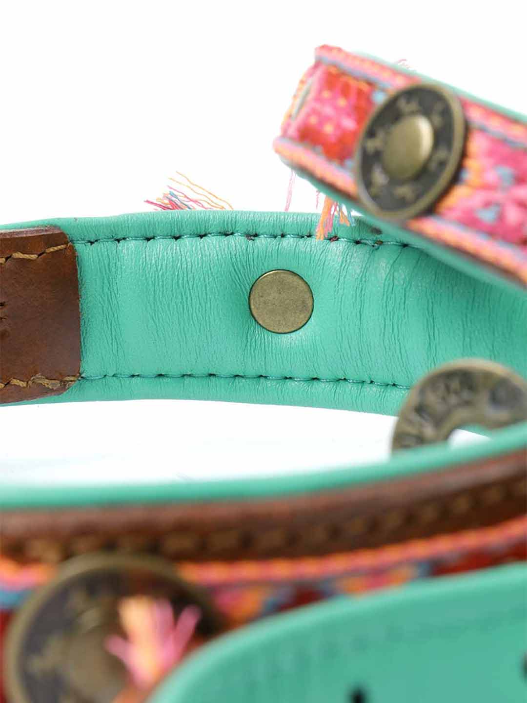 BOHO ROSA DOG COLLARS / DOG WITH A MISSION
