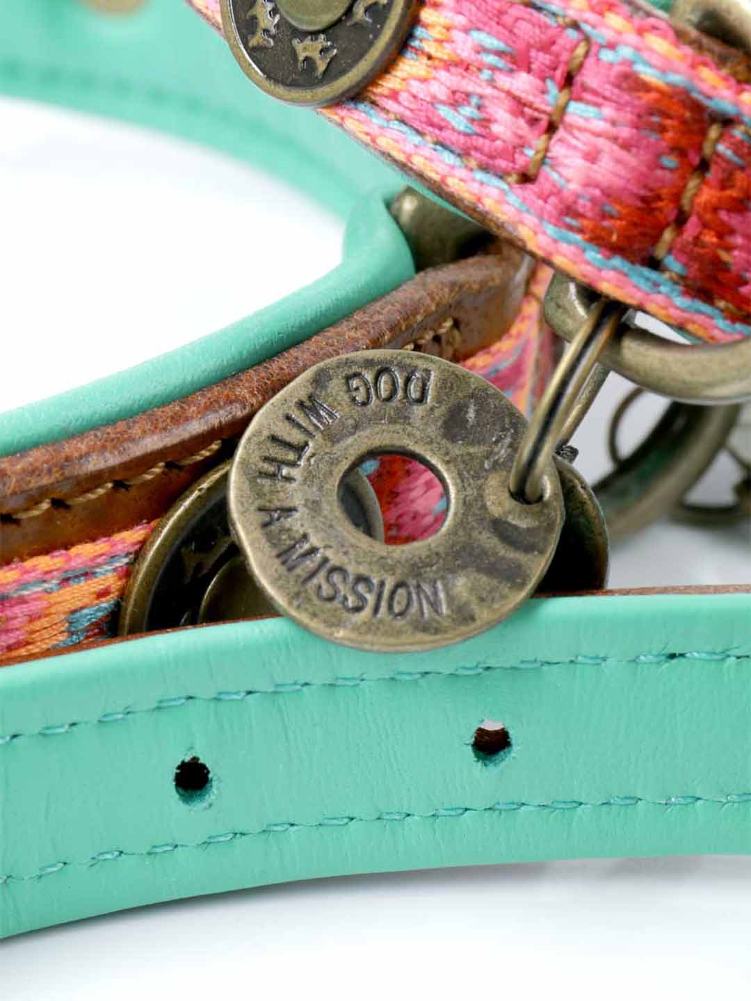 BOHO ROSA DOG COLLARS / DOG WITH A MISSION