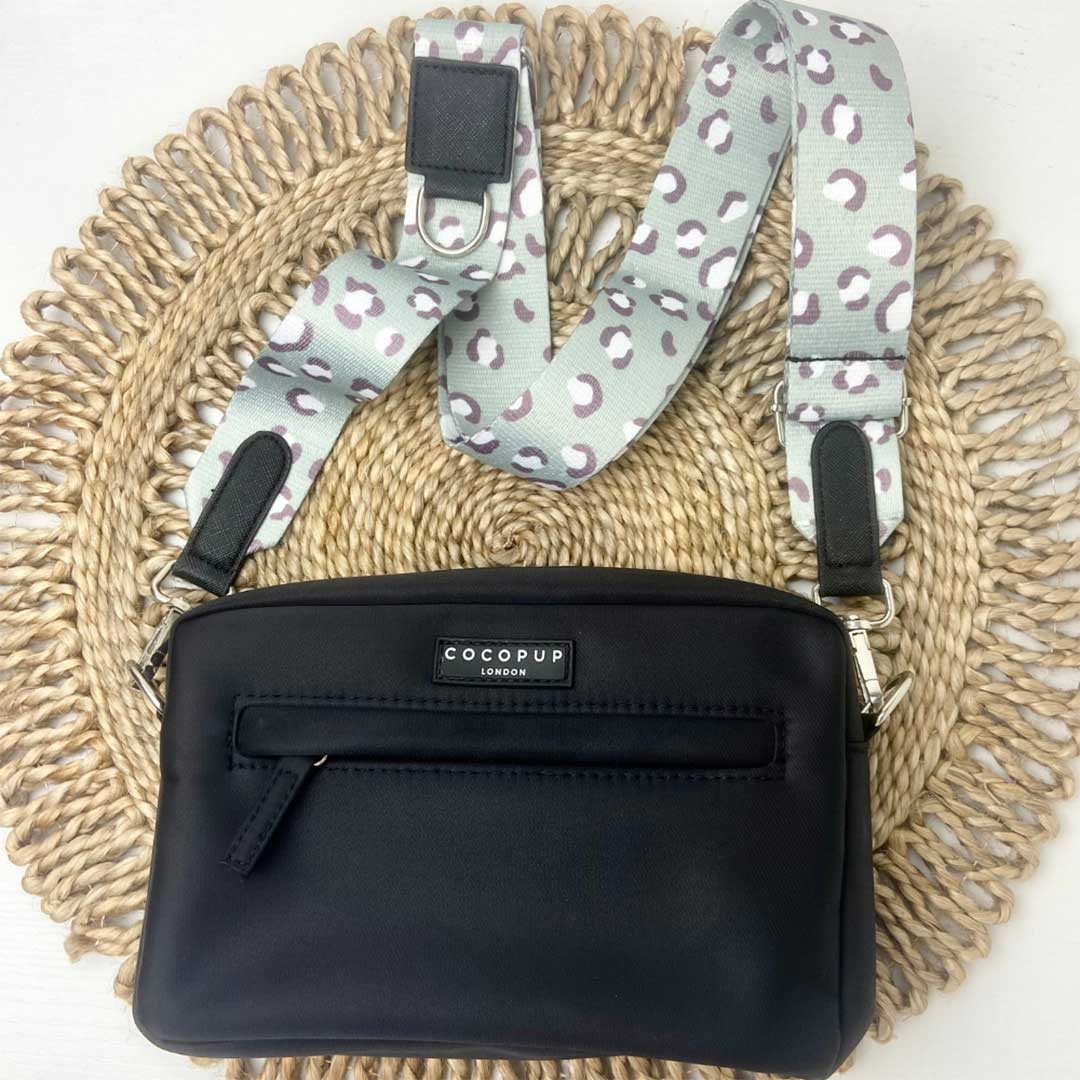 Sage Leopard Bag Strap / COCOPUP
