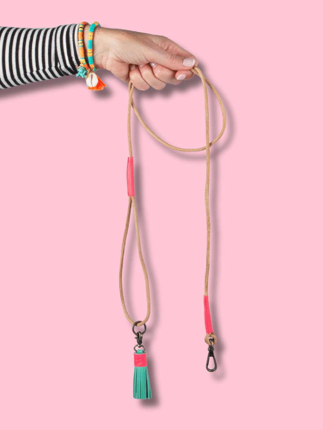 Dusi Leather Dog Lead / DOG WITH A MISSION