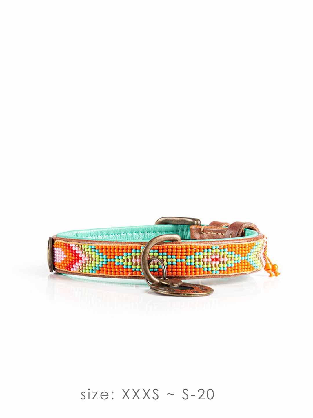 Tiger Lily Dog Collar / DOG WITH A MISSION