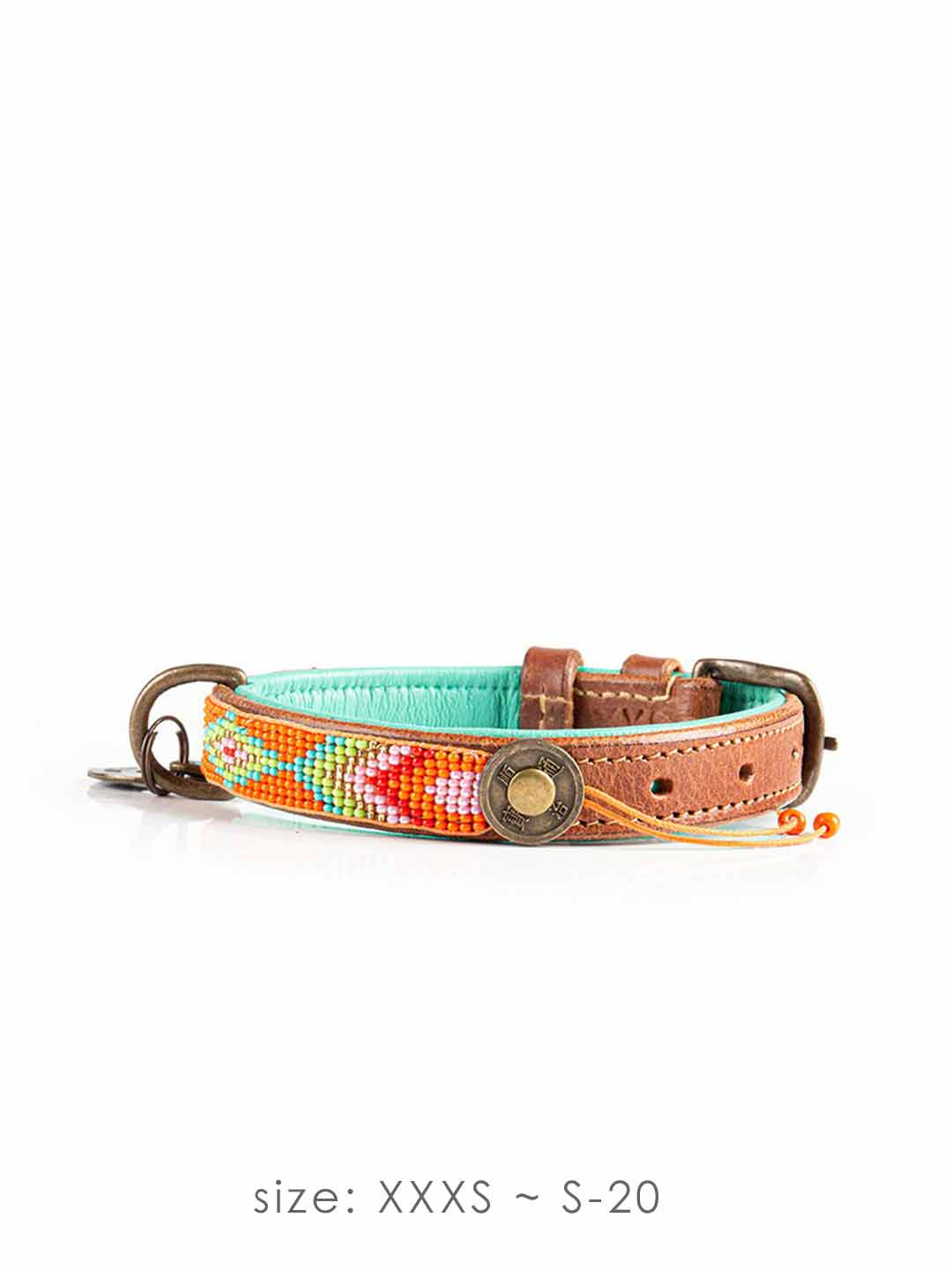 Tiger Lily Dog Collar / DOG WITH A MISSION
