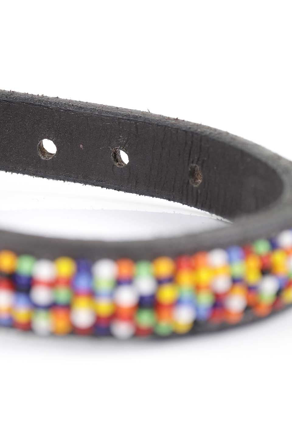 Confetti Beaded Dog Collar 8" コンフェッティ・ビーズドッグカラー / by THE KENYAN COLLECTION