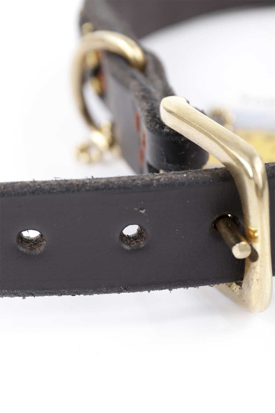 Leopard Beaded Dog Collar 14" レオパード・ビーズドッグカラー / by THE KENYAN COLLECTION