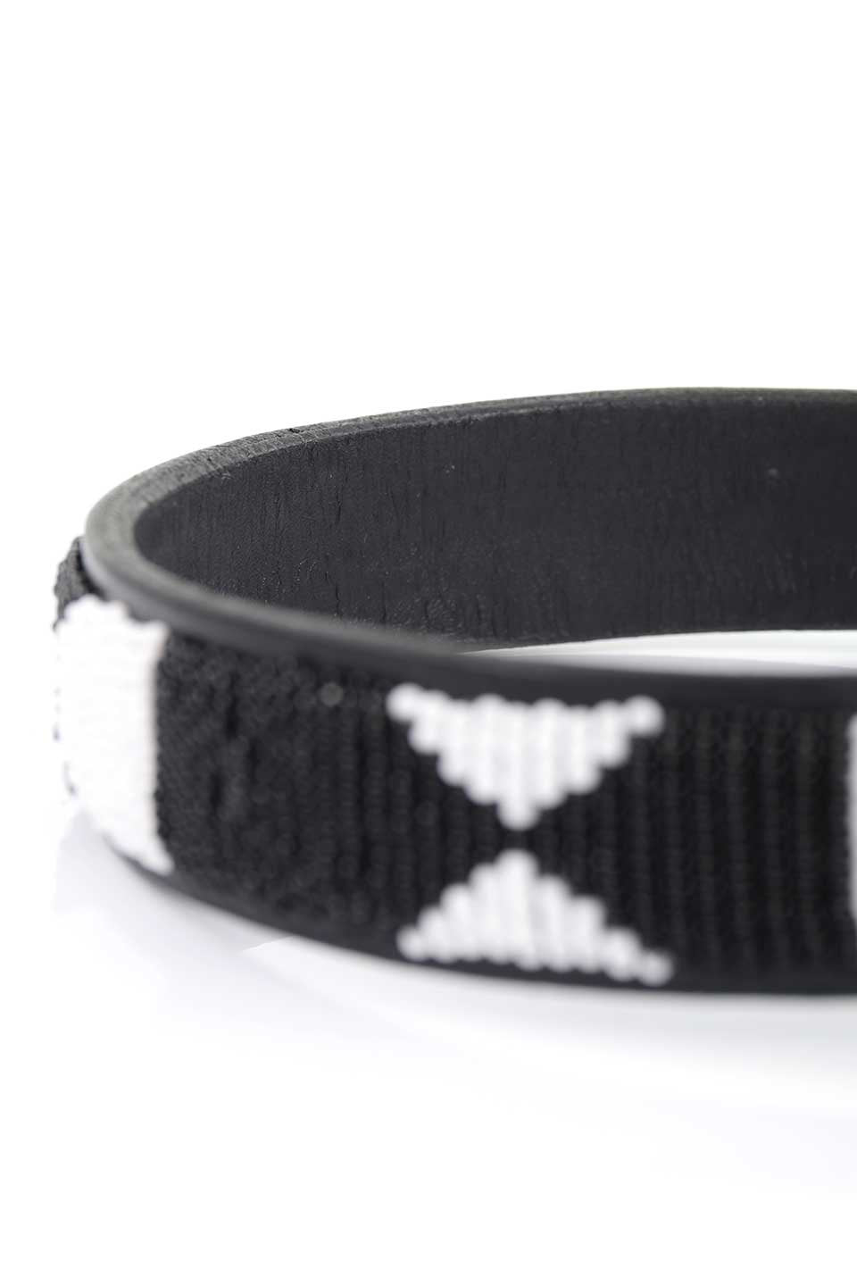 Evony&Ivory Beaded Dog Collar 16" エボニー&アイボリー・ビーズドッグカラー / by THE KENYAN COLLECTION
