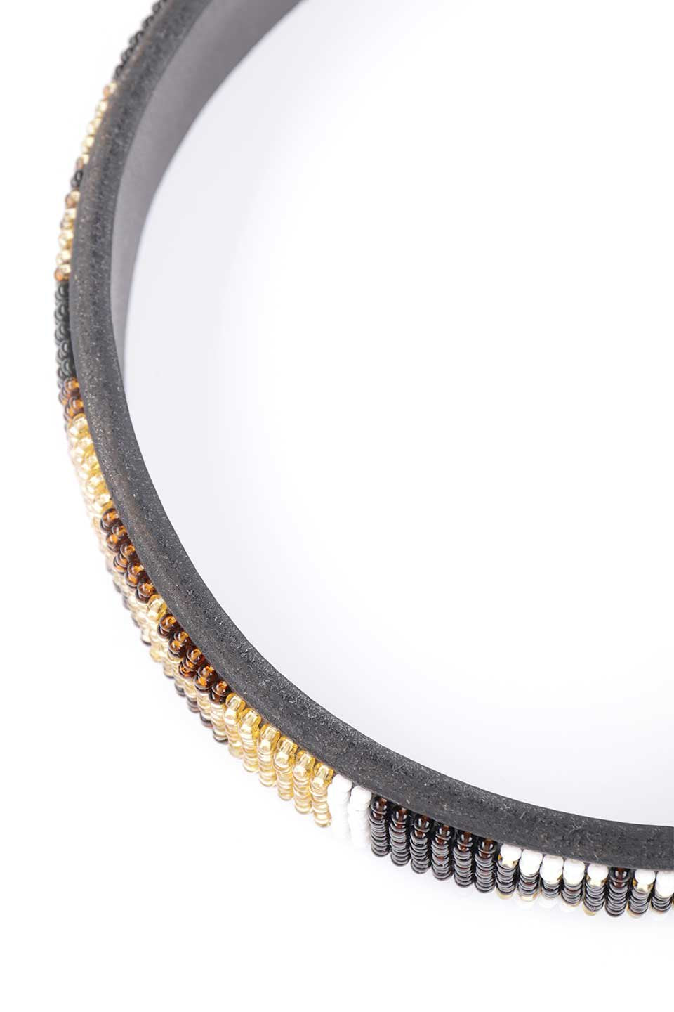 Earth Beaded Dog Collar 16" アース・ビーズドッグカラー / by THE KENYAN COLLECTION