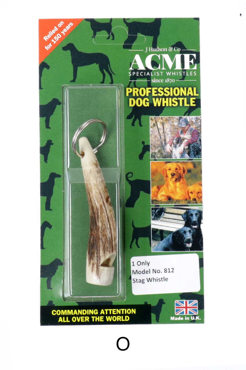 Stag Horn Whistle 2-Tone 鹿角製・2トーンドッグホイッスル / Acme