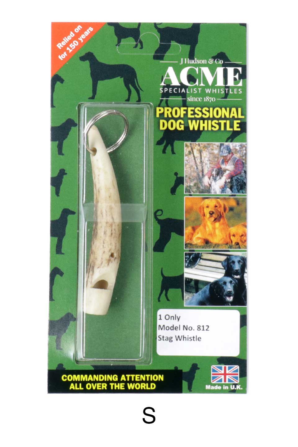 Stag Horn Whistle 2-Tone 鹿角製・2トーンドッグホイッスル / Acme