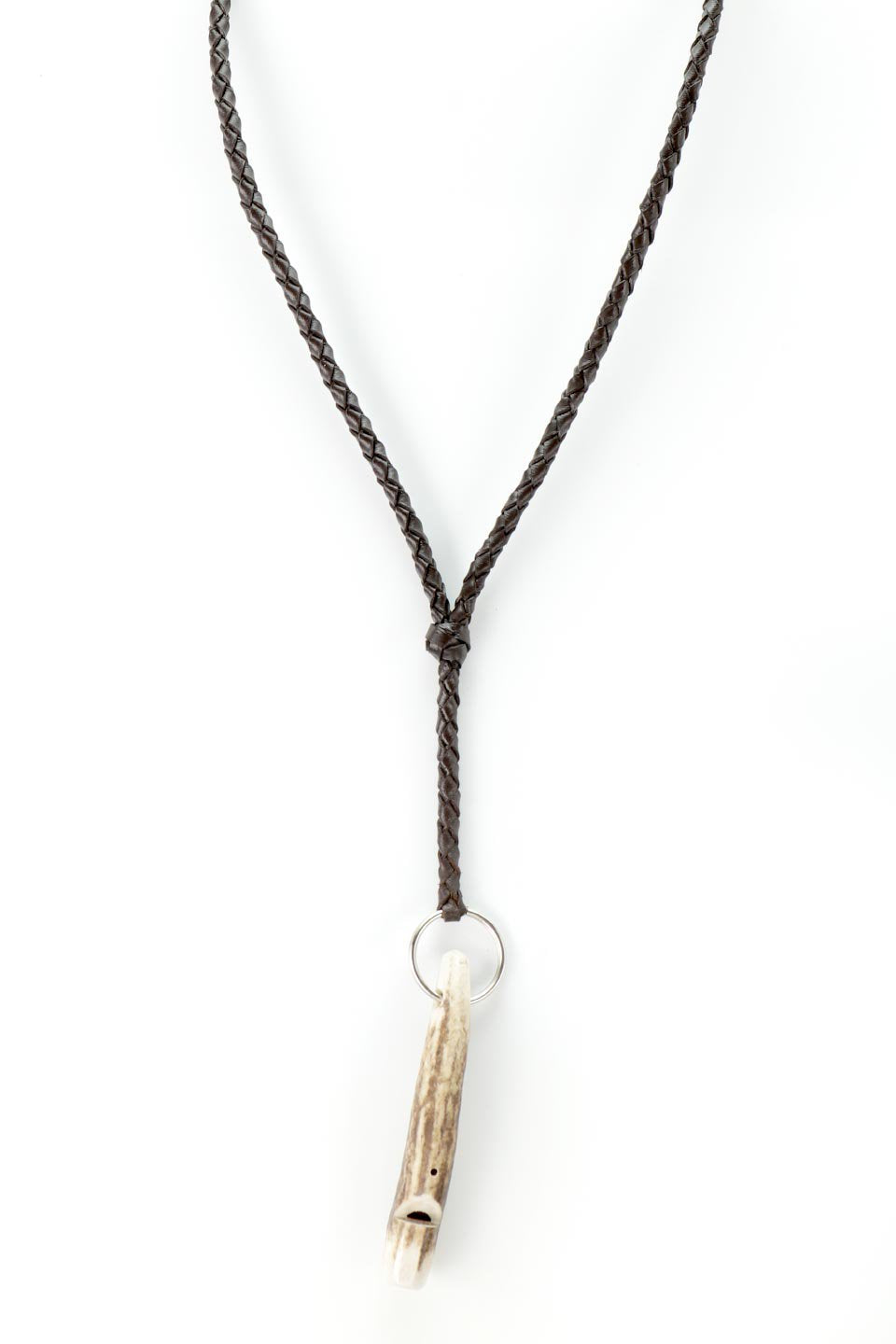 Neck Leather Lanyard 本革・編み込みレザーネックレス / Acme