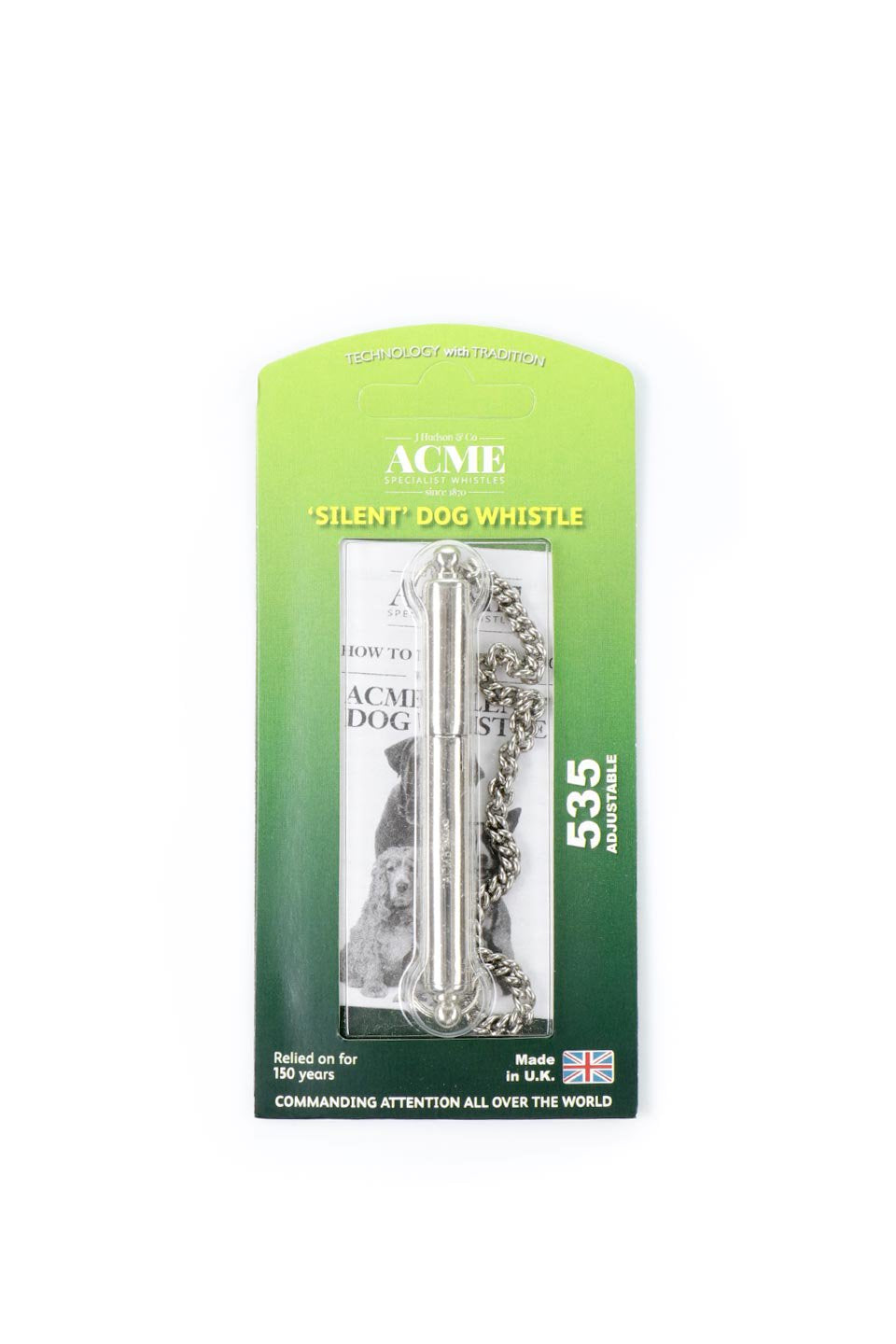 Acme Silent Dog Whistle (Nickel) アクメ社・サイレントドッグホイッスル(ニッケル) / Acme