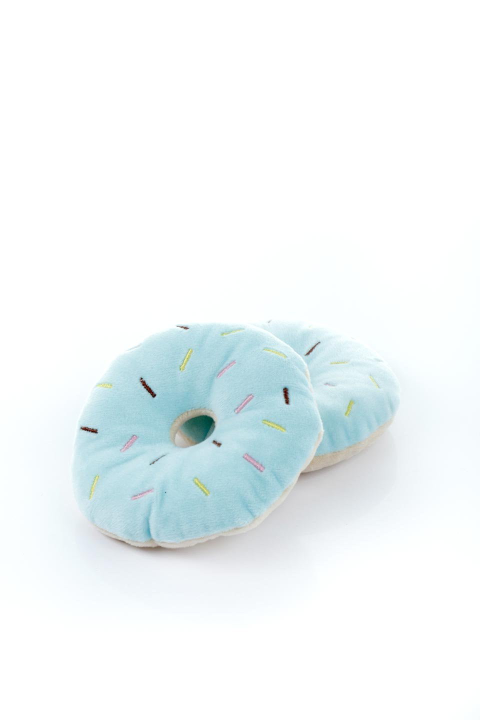 Plush Doughnut Dog Toy カラフルドーナツ・犬用オモチャ