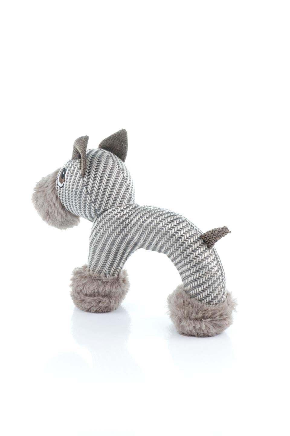 Plush Donkey Dog Toy ヘリンボーンのロバ・犬用オモチャ