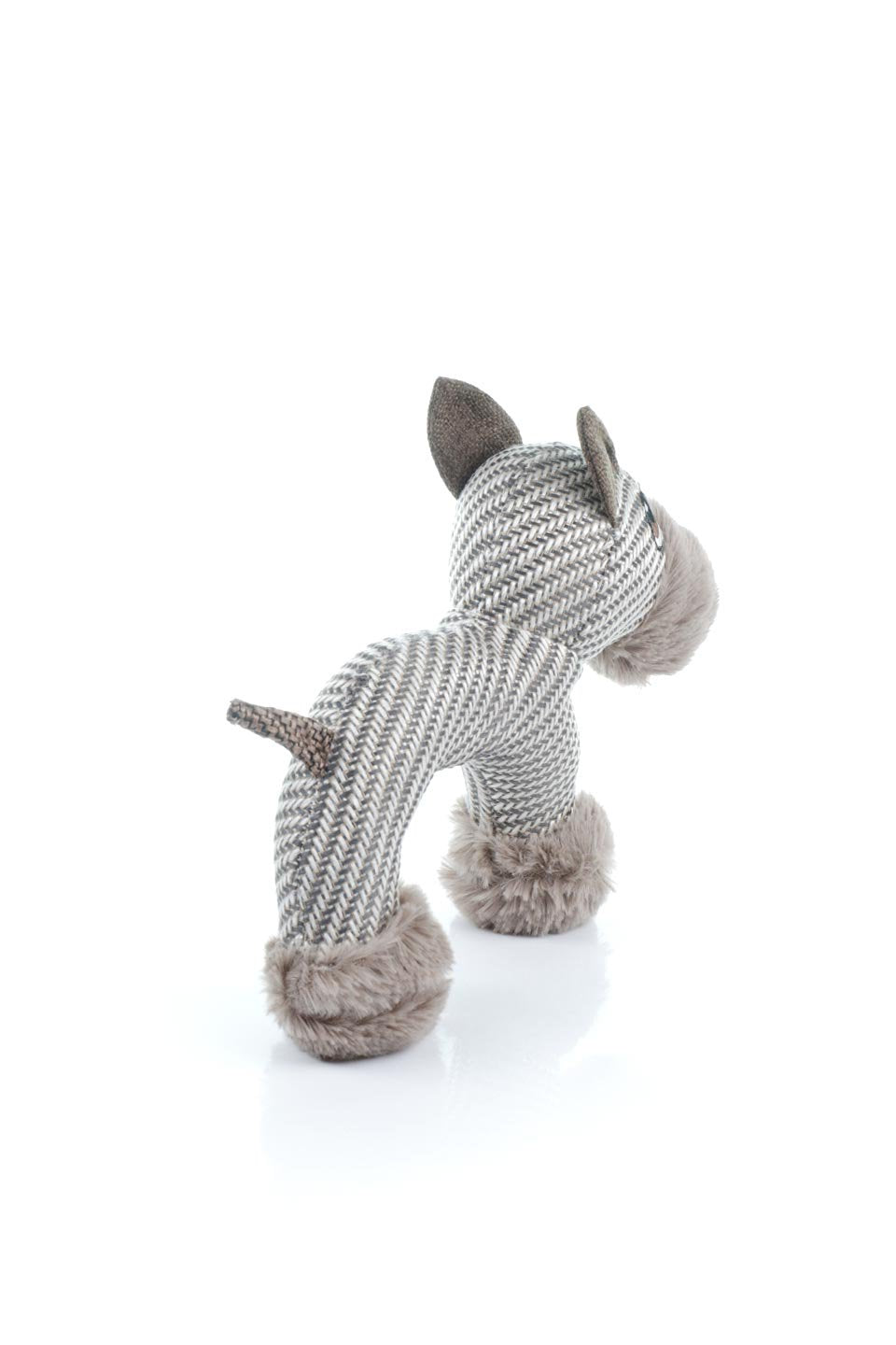 Plush Donkey Dog Toy ヘリンボーンのロバ・犬用オモチャ