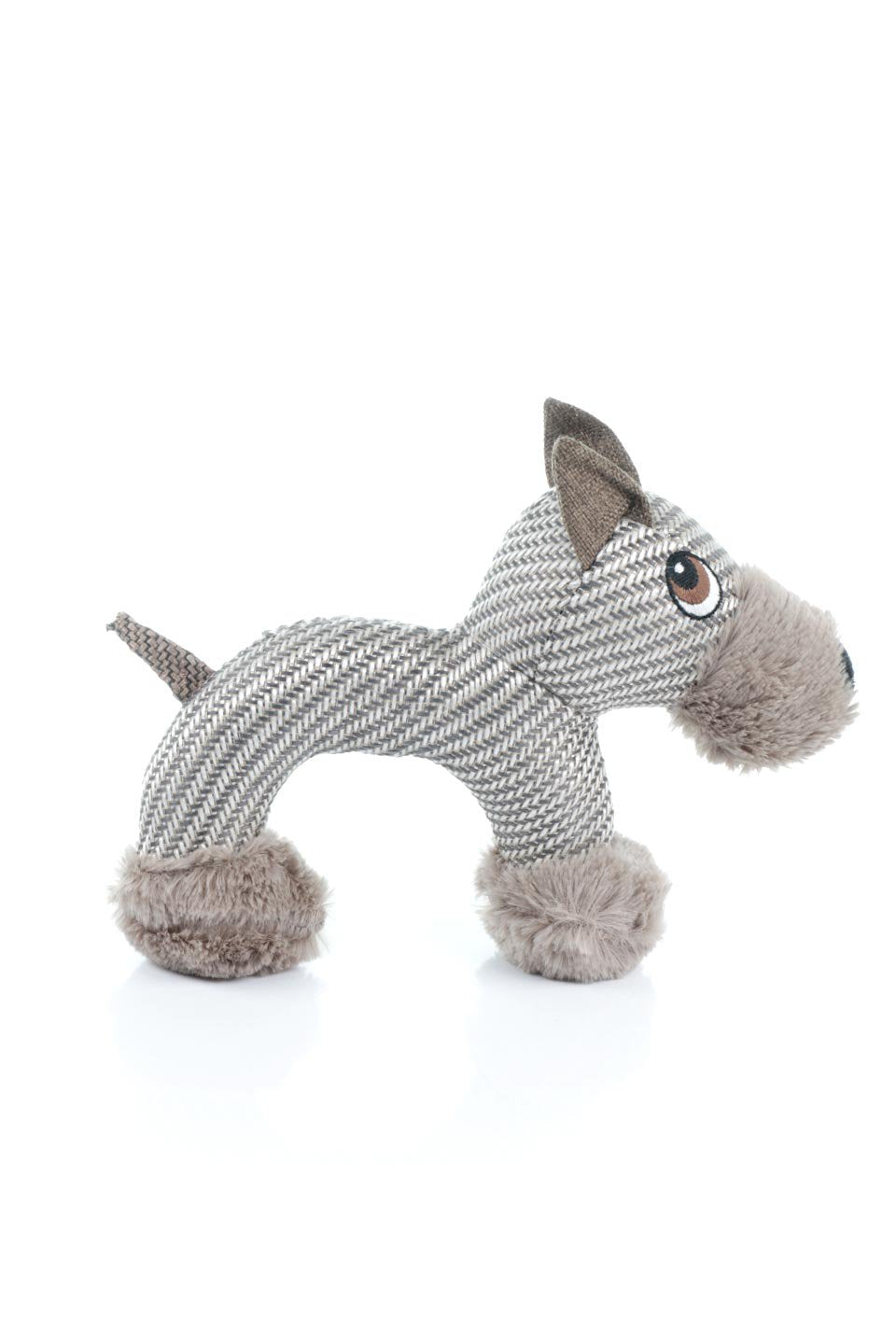 Plush Donkey Dog Toy ヘリンボーンのロバ・犬用オモチャ