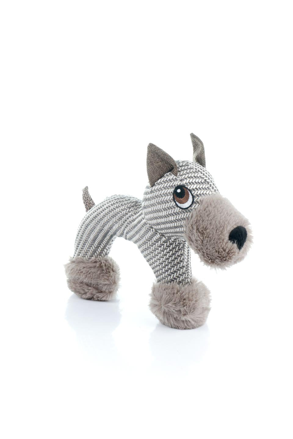 Plush Donkey Dog Toy ヘリンボーンのロバ・犬用オモチャ
