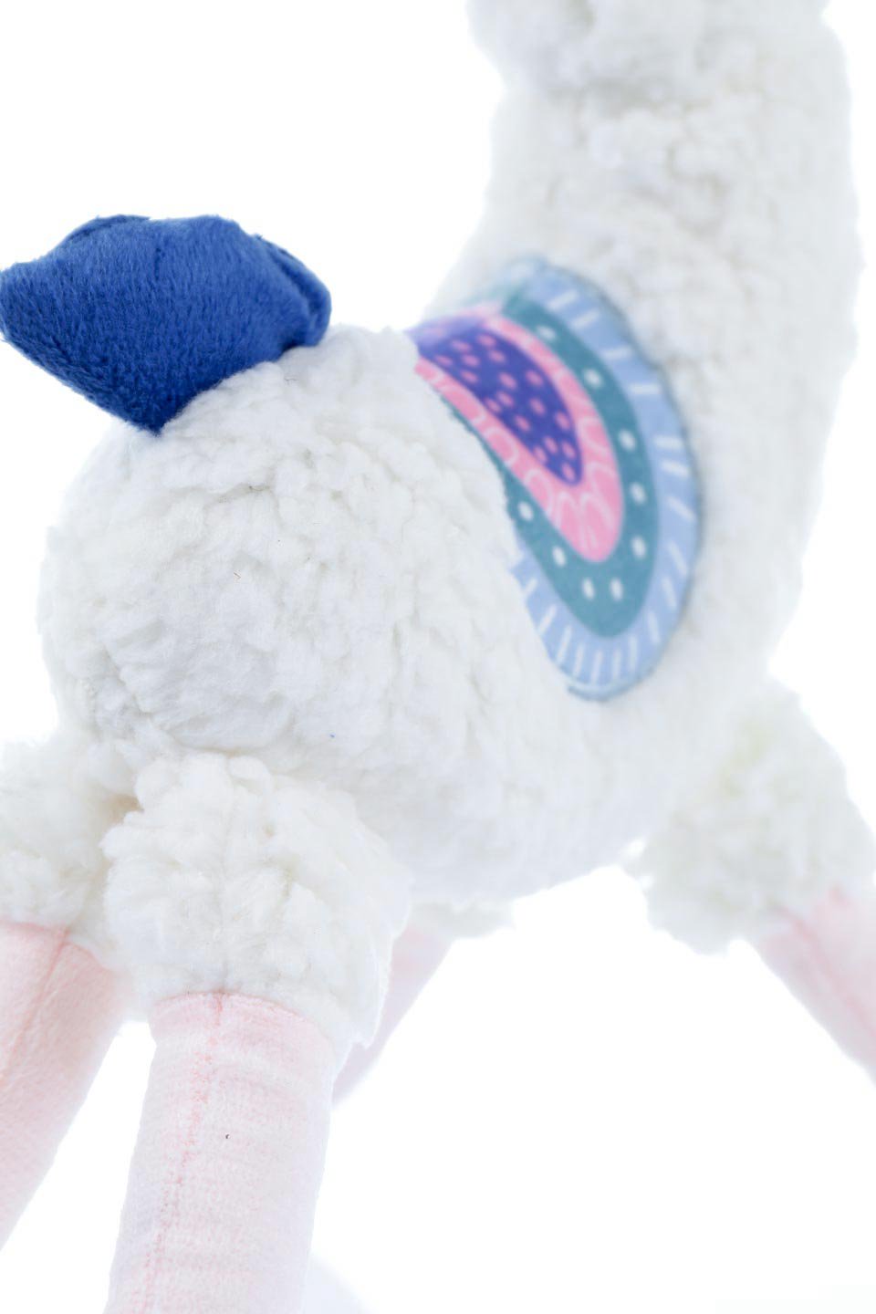 Plush Alpaca Dog Toy 白いアルパカ・犬用オモチャ