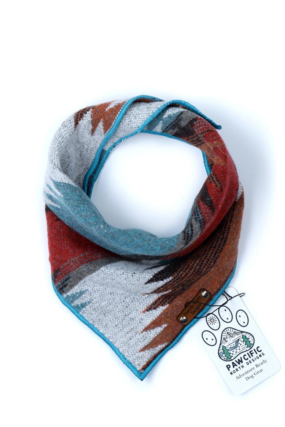 Serengeti Snap On Dog Bandana セレンゲッティ・スナップバンダナ / Pawcific North Designs