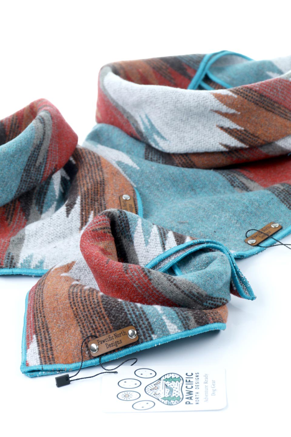 Serengeti Snap On Dog Bandana セレンゲッティ・スナップバンダナ / Pawcific North Designs