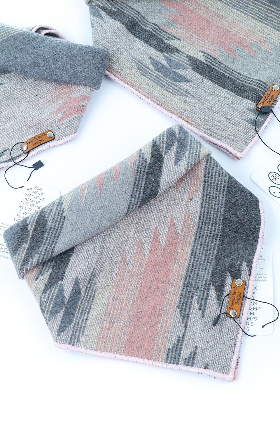 Crete Snap On Dog Bandana クレタ・スナップバンダナ / Pawcific North Designs
