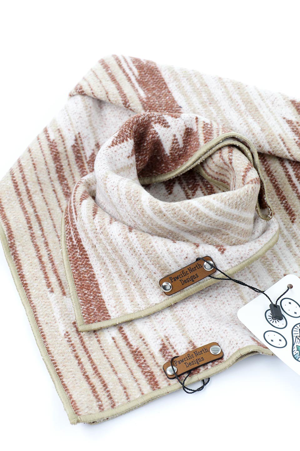 Montezuma Snap On Dog Bandana モンテズマ・スナップバンダナ / Pawcific North Designs