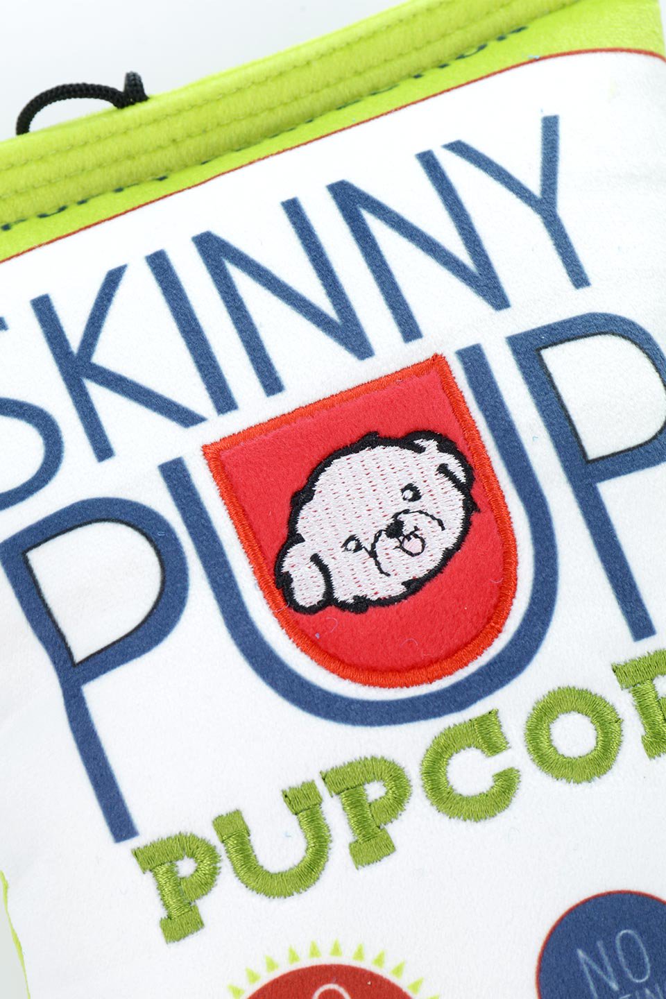 Skinny Pup Pupcorn Dog Toy (L) スキニーポップポップコーン・パロディーぬいぐるみ