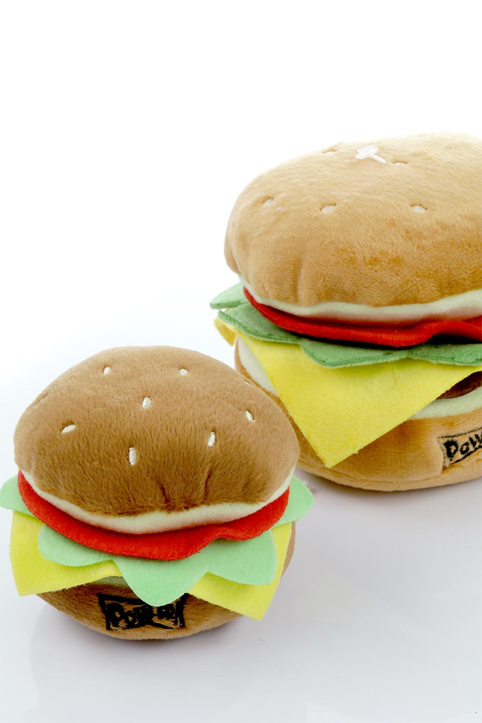Hamburger Dog Toy (S) ハンバーガー・パロディーぬいぐるみ